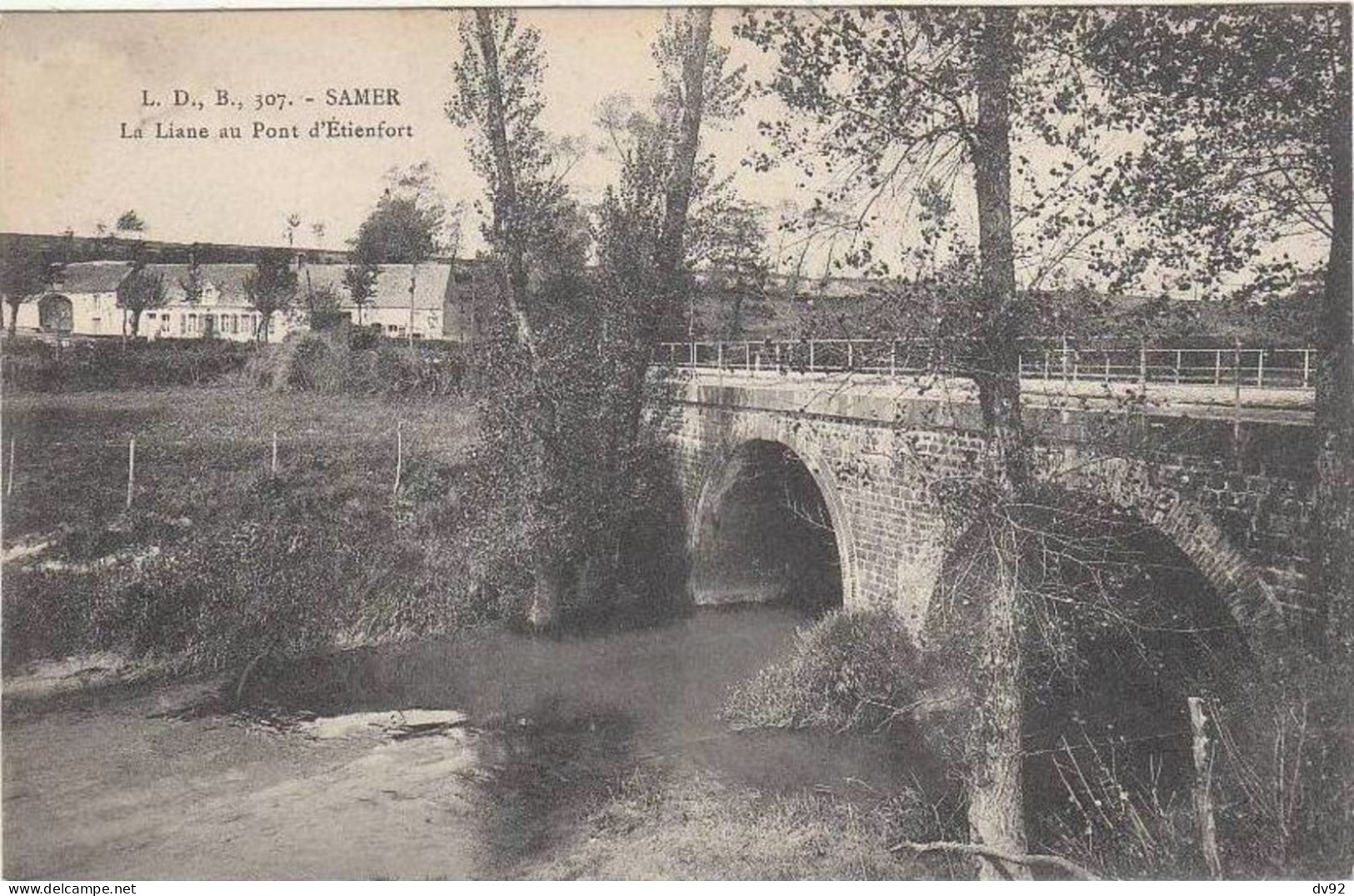 PAS DE CALAIS SAMER LA LIANE AU PONT D ETIENFORT - Samer