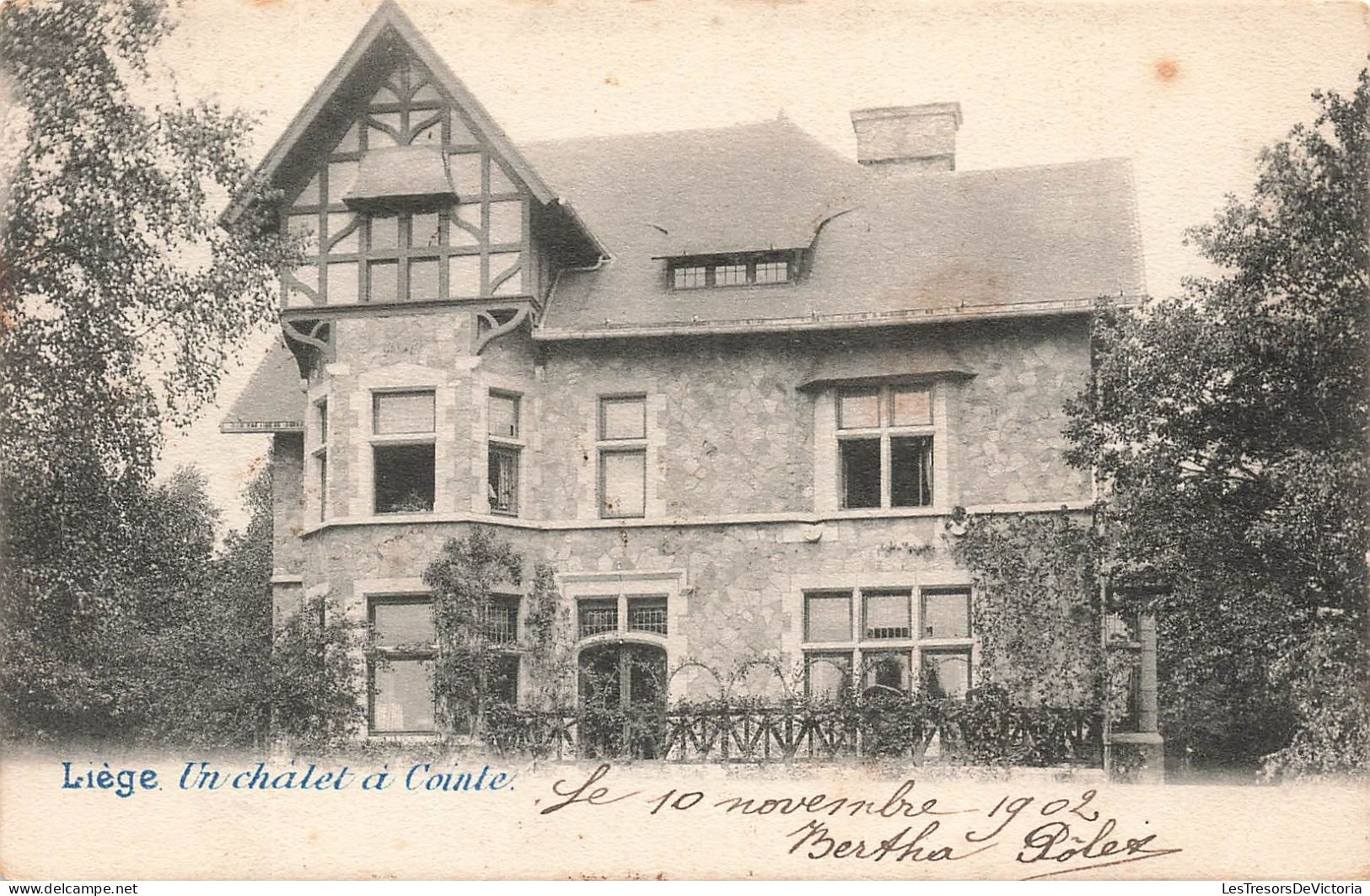 BELGIQUE - Liège - Un Chalet à Cointe - Dos Non Divisé - Carte Postale Ancienne - Liege