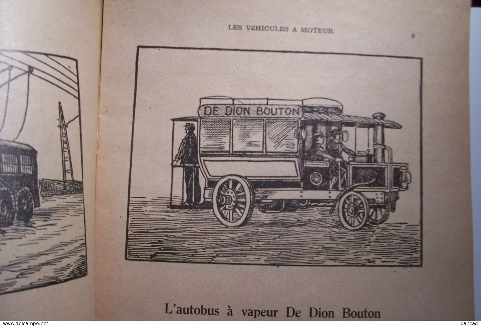 LES VEHICULES A MOTEUR  -    - Bibliothèque De Travail ( 1946  , Vence  ) - AUTO - CAMION-TRAIN -AUTOCAR -TRAMWAY - Non Classés