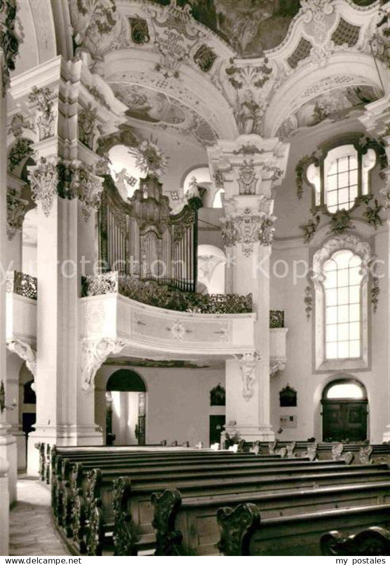 42738376 Bad Schussenried Wallfahrtskirche Steinhausen Orgelpartie Bad Schussenr - Bad Schussenried