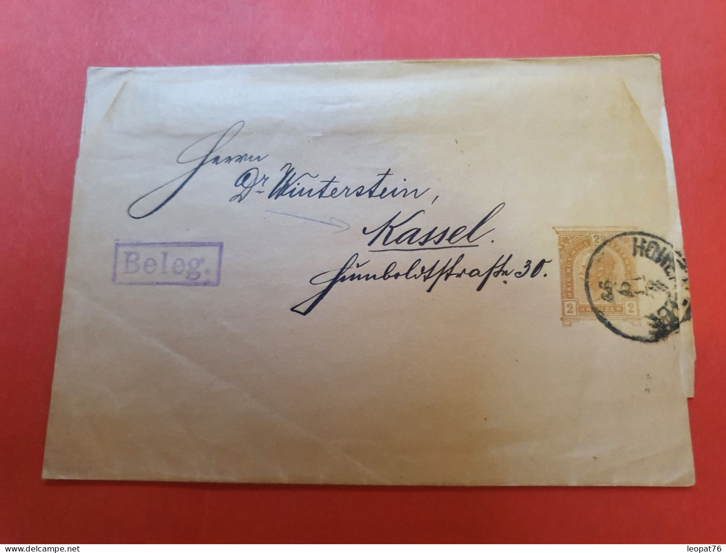 Autriche - Entier Postal Pour Imprimés Pour Kassel En 1899 - D 206 - Streifbänder
