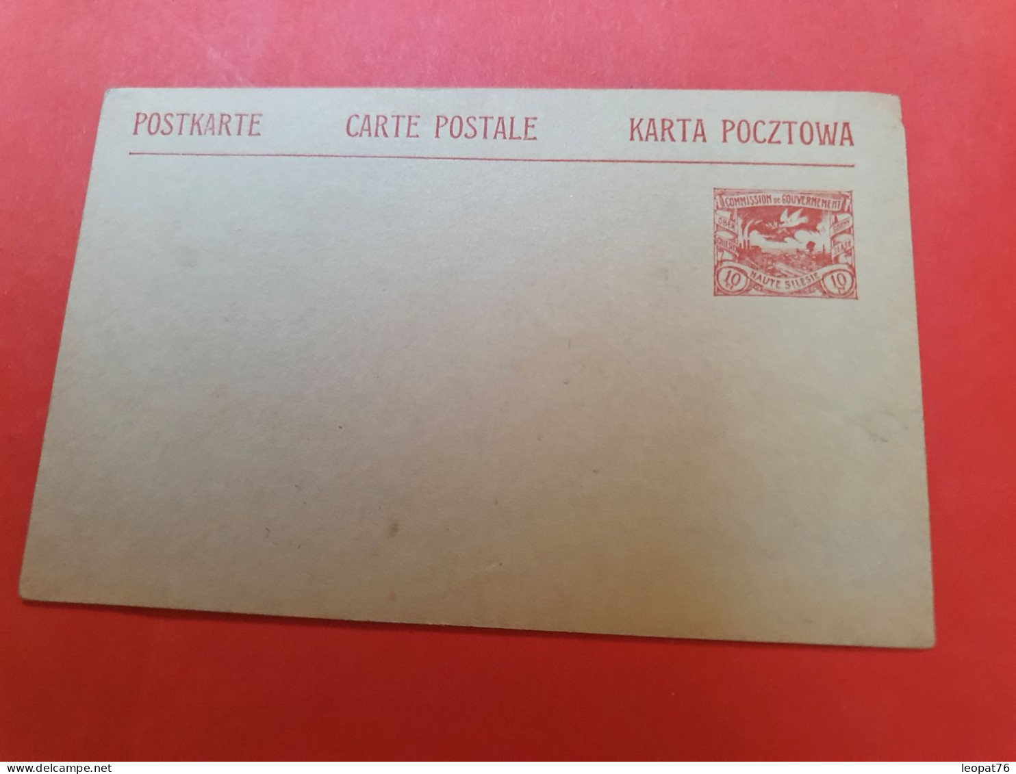 Silésie - Entier Postal Non Circulé - D 207 - Silesia