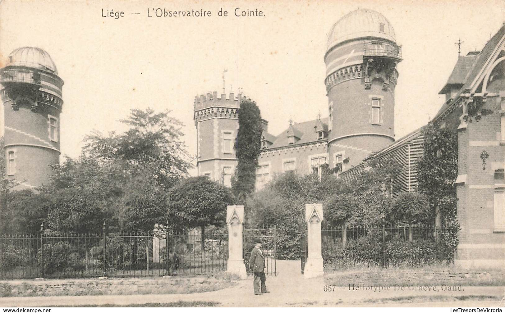 BELGIQUE - Liège - L'Observatoire De Cointe - Héliotypie De Graeve - Carte Postale Ancienne - Liege