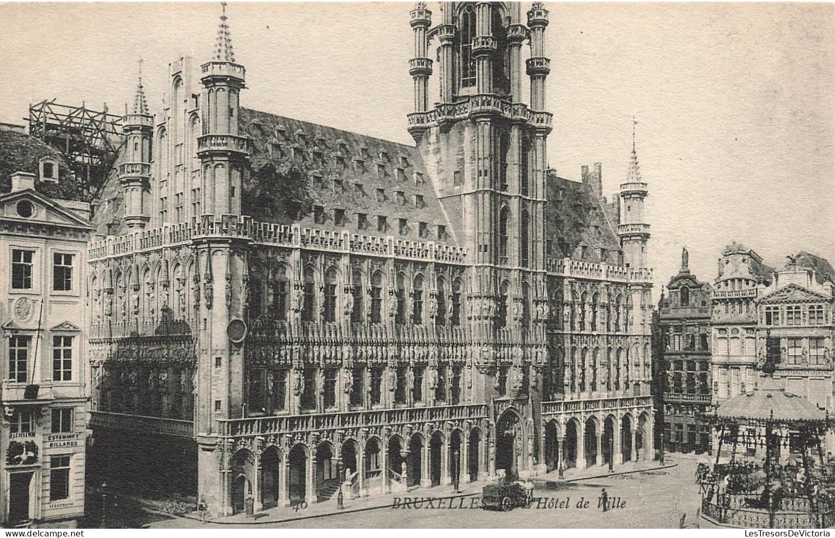 BELGIQUE - Bruxelles - L'Hôtel De Ville - Carte Postale Ancienne - Monuments, édifices