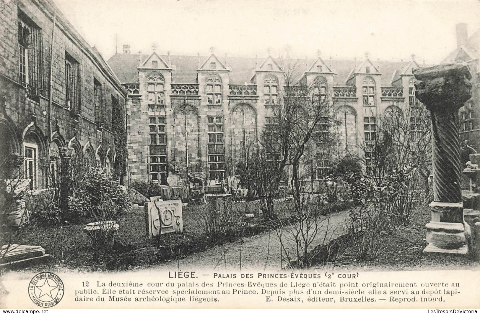 BELGIQUE - Liège - Vue Générale Du Palais Des Princes - Evêques - Carte Postale Ancienne - Liege