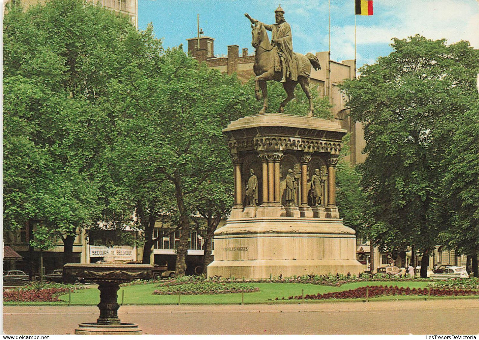 BELGIQUE - Liège - Statue De Charlemagne - Carte Postale Récente - Liège