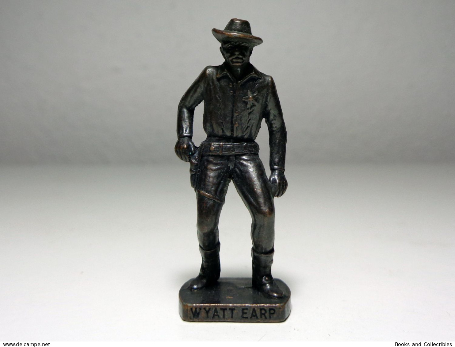 [KNR_0093] KINDER SORPRESE, Figure In Metallo 1994 - Wyatt Earp [K94] - Metalen Beeldjes