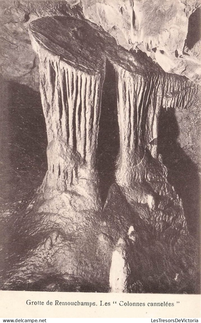 FRANCE - Remouchamps - Grotte De Remouchamps - Les Colonnes Cannelées - Carte Postale Ancienne - Autres & Non Classés