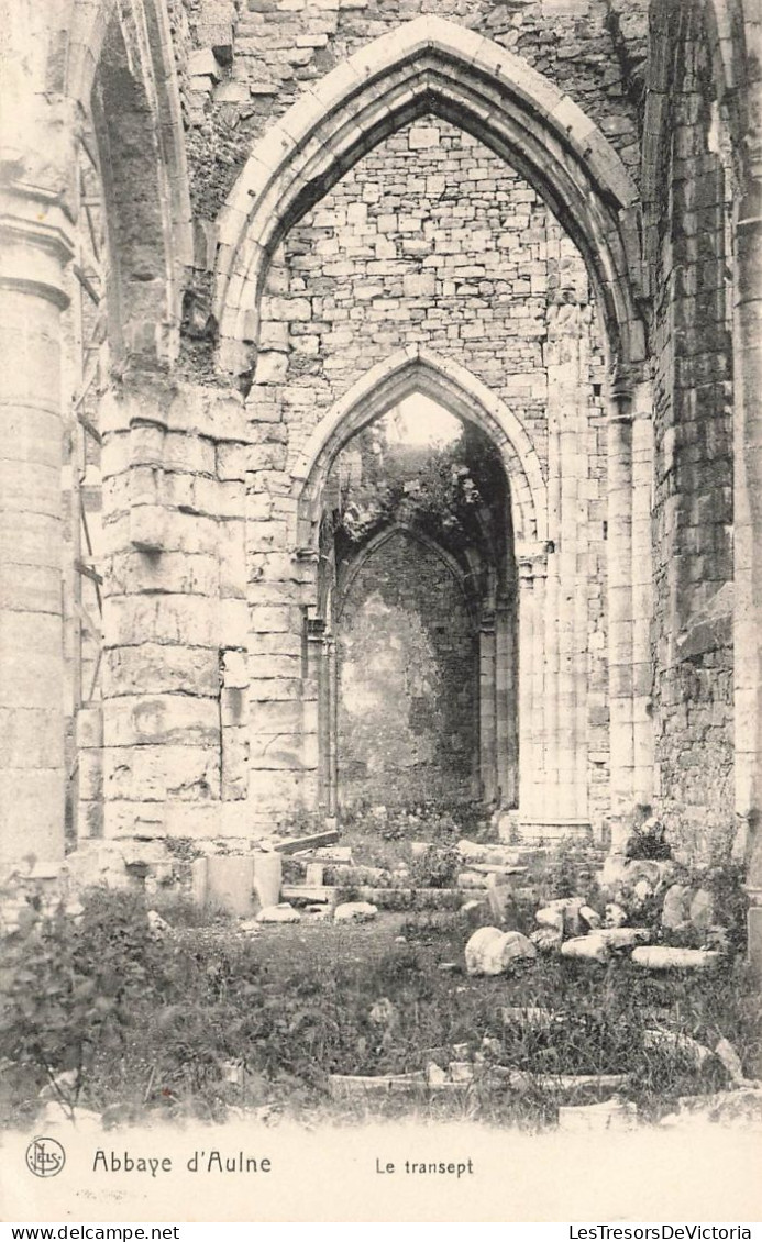 BELGIQUE - Thuin - Abbaye D'Aulne - Vue Sur Le Transept - Carte Postale Ancienne - Thuin
