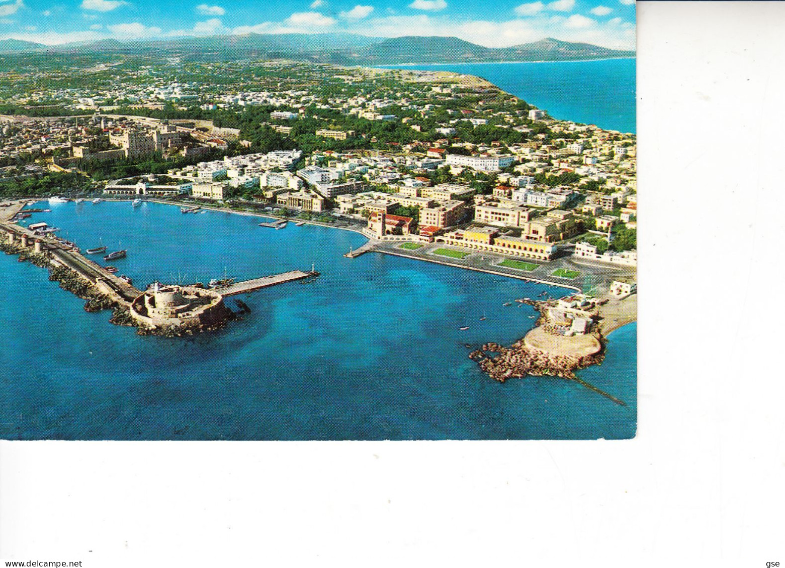 GRECIA  1966 - Cartolina Da Rodi - Unificato 887 - IDROLOGIA - Brieven En Documenten