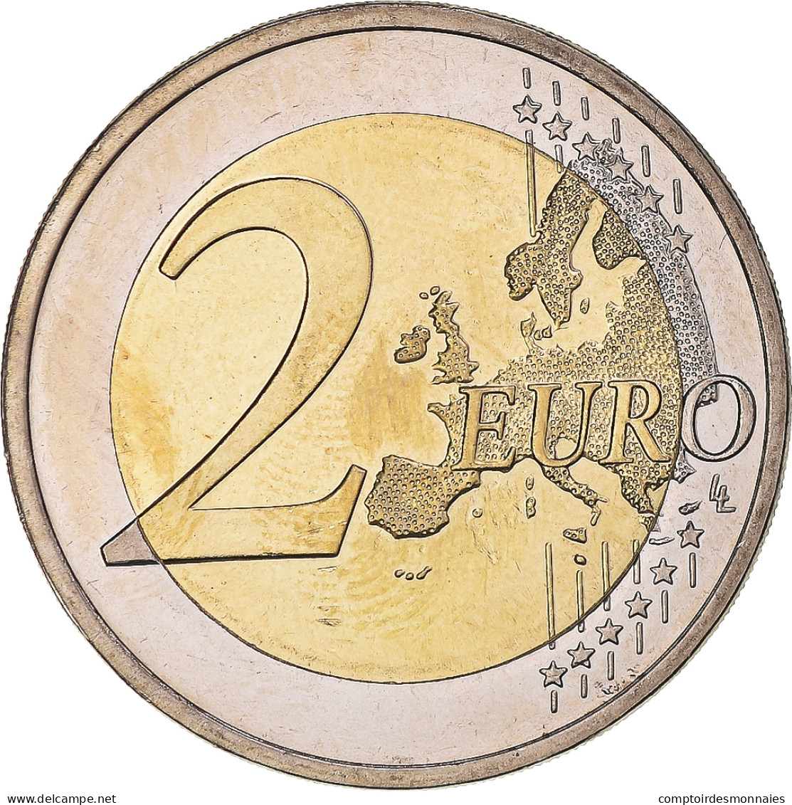 Finlande, 2 Euro, Traité De Rome 50 Ans, 2007, Vantaa, SPL, Bimétallique - Finlandia