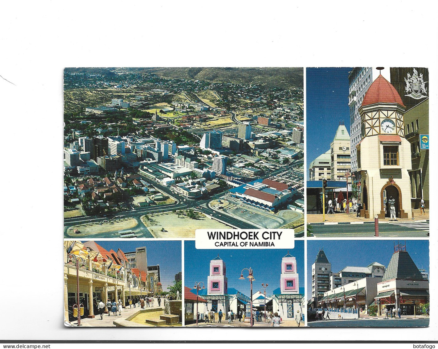 CPM   WINDHOEK CITY  MULTIVUES En 1994 !(voir Timbre) - Namibia