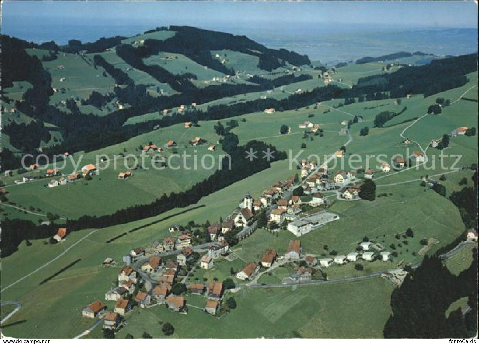 11852232 Wald AR Vorderland Fliegeraufnahme Blick Bodensee  - Autres & Non Classés