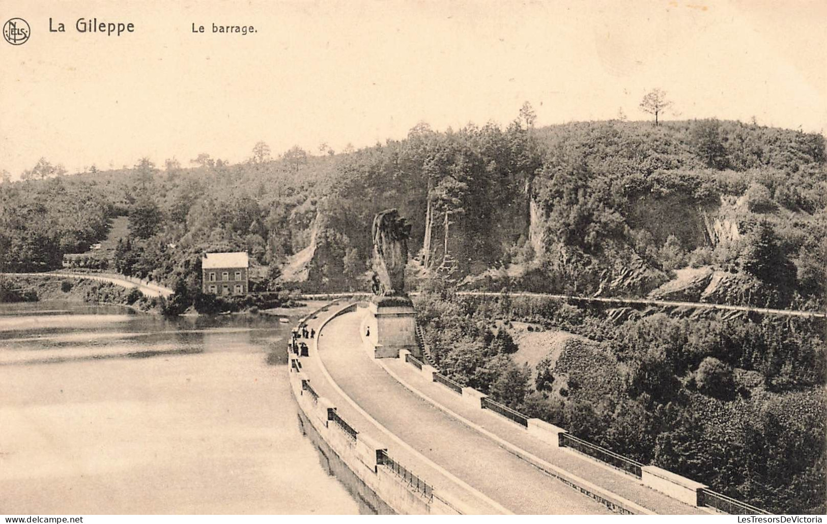 BELGIQUE - La Gileppe - Vue Sur Le Barrage - Carte Postale Ancienne - Gileppe (Dam)