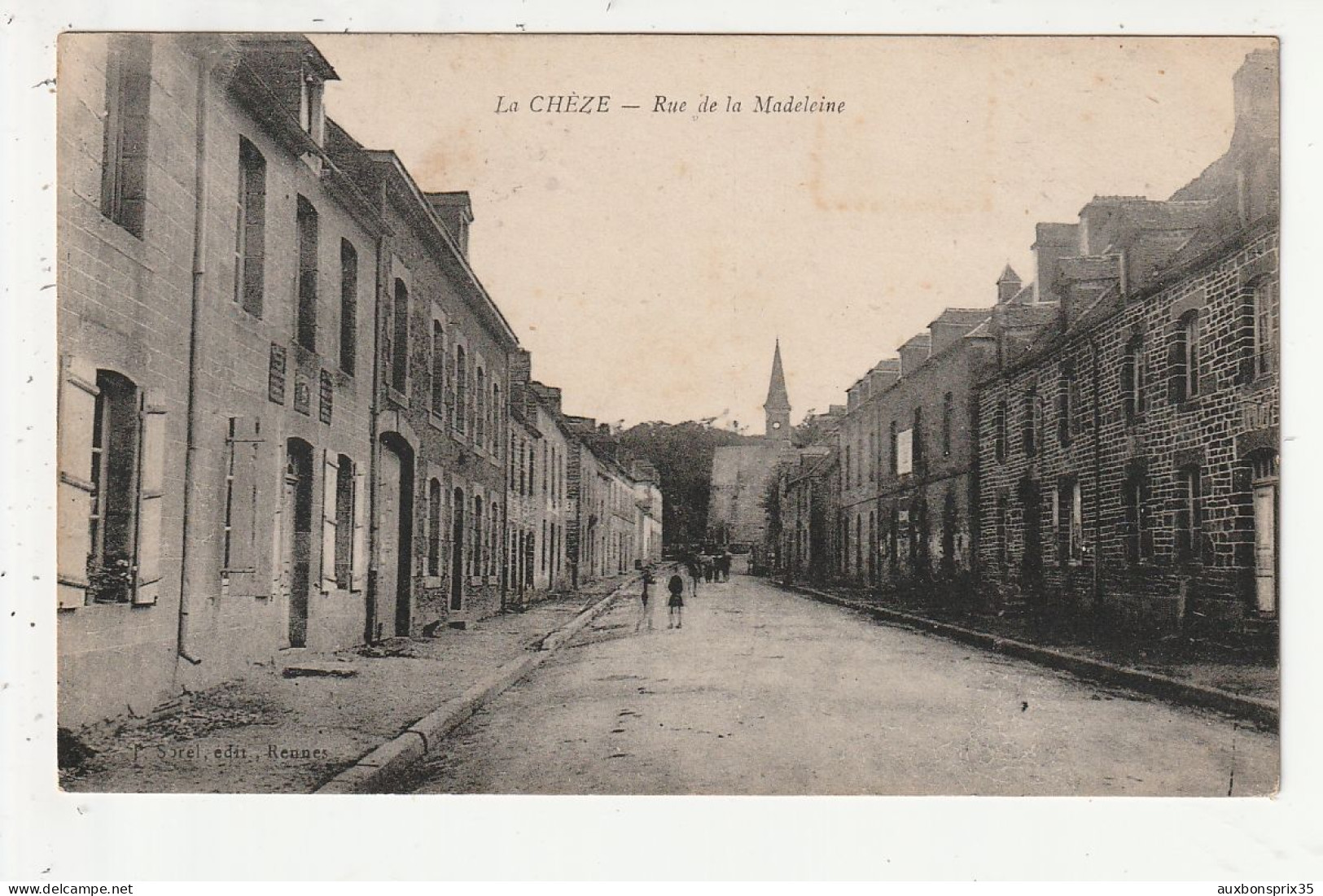 LA CHEZE - RUE DE LA MADELEINE - 35 - La Chèze