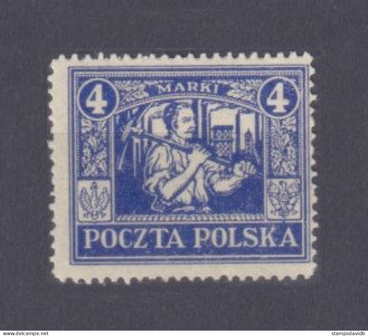 1922 Poland Regular Editions 11 Miners Worker 10,00 € - Neufs