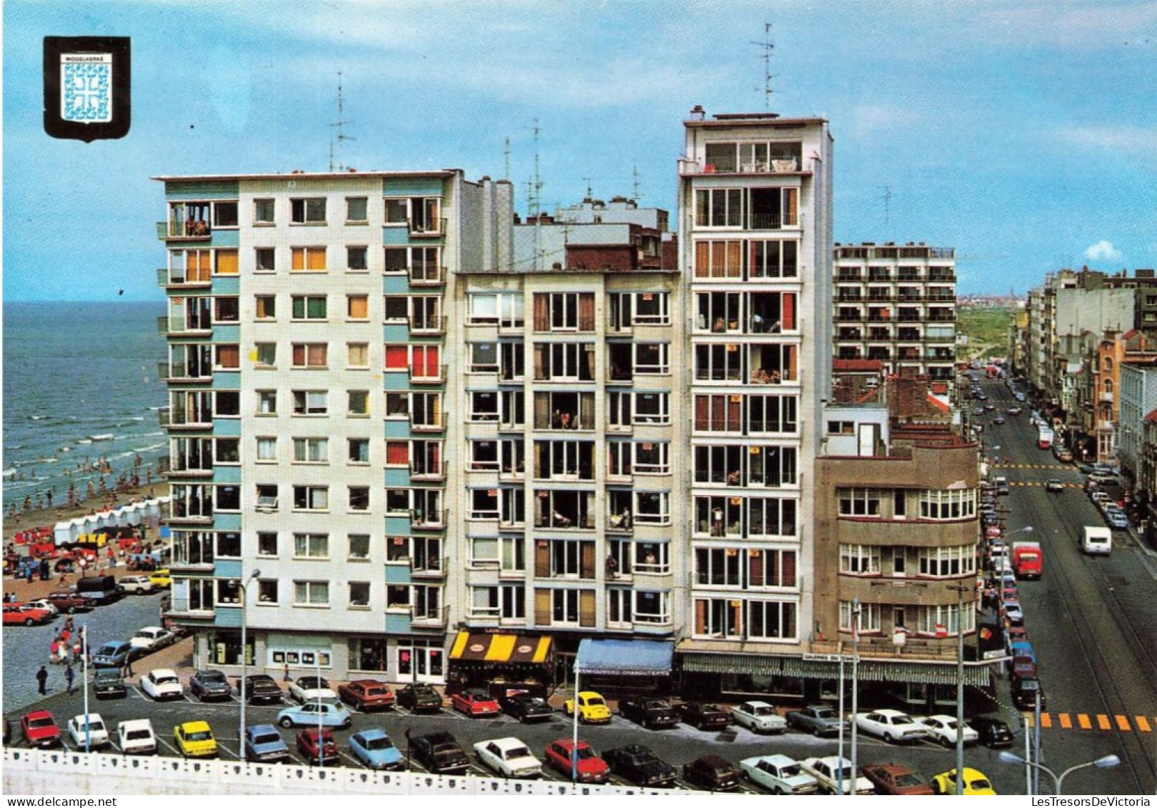 BELGIQUE - Middelkerke - Plage - Epermayplein - Leopoldlaan - Carte Postale Récente - Middelkerke