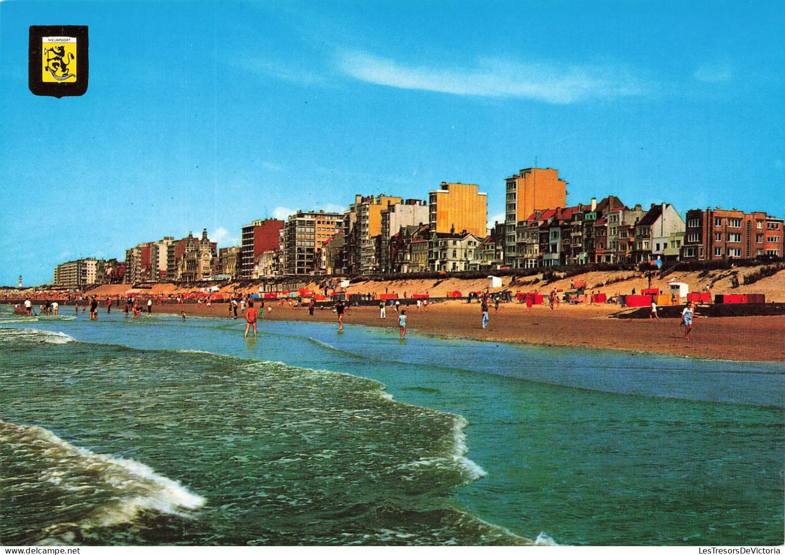 BELGIQUE - Nieuwpoort - Plage Et Digue De Mer - Carte Postale Récente - Nieuwpoort