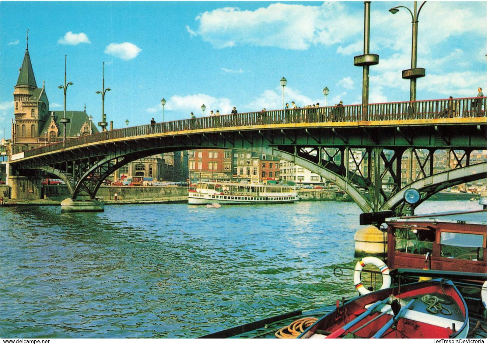 BELGIQUE - Liège - Grand'poste Et Passerelle - Carte Postale Récente - Liege