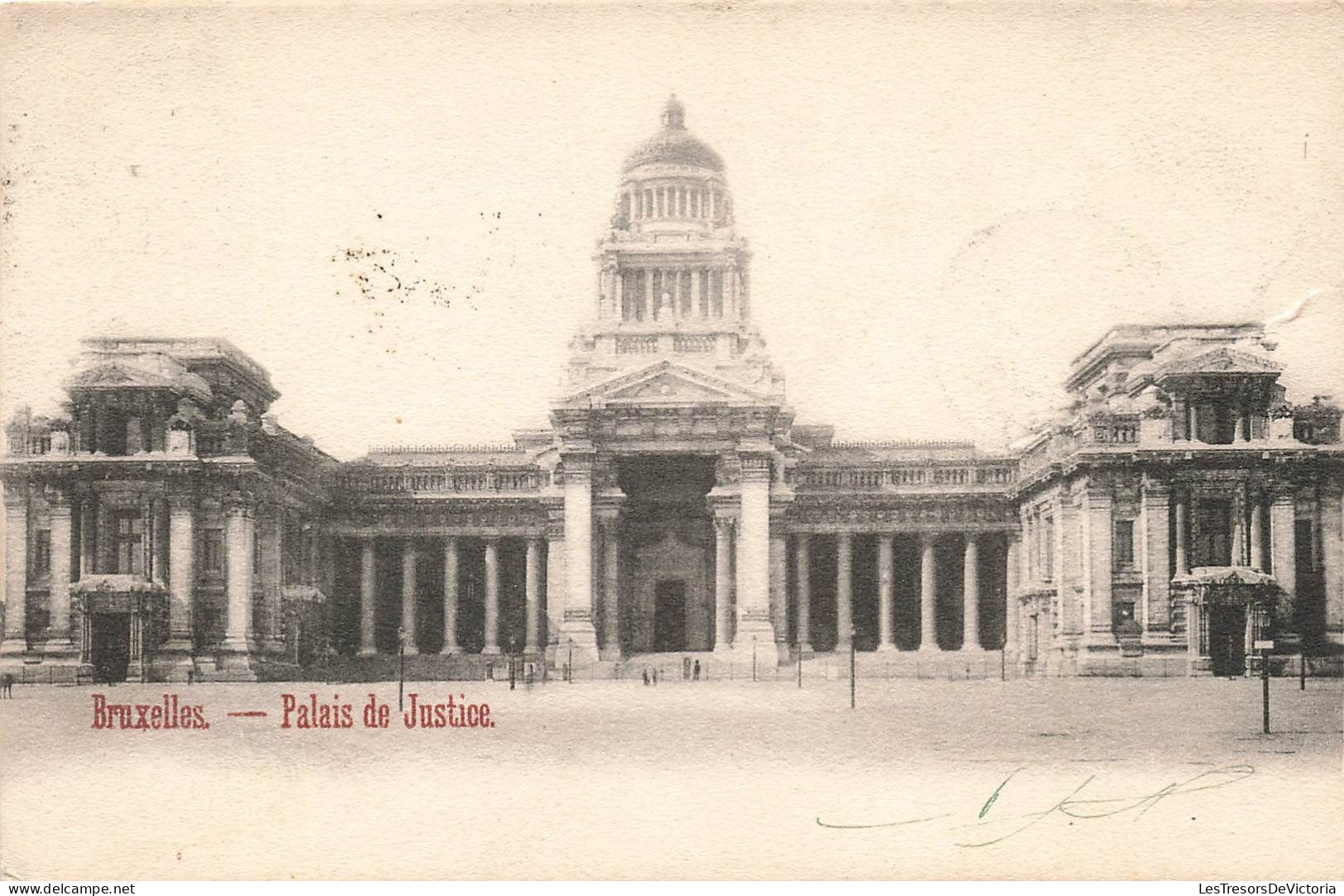 BELGIQUE - Bruxelles - Palais De Justice  - Dos Non Divisé - Carte Postale Ancienne - Monuments