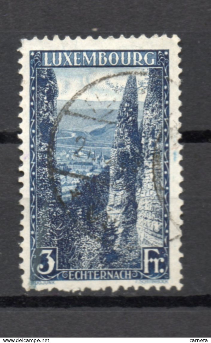 LUXEMBOURG    N° 145    OBLITERE   COTE 1.00€   PAYSAGE - Usati