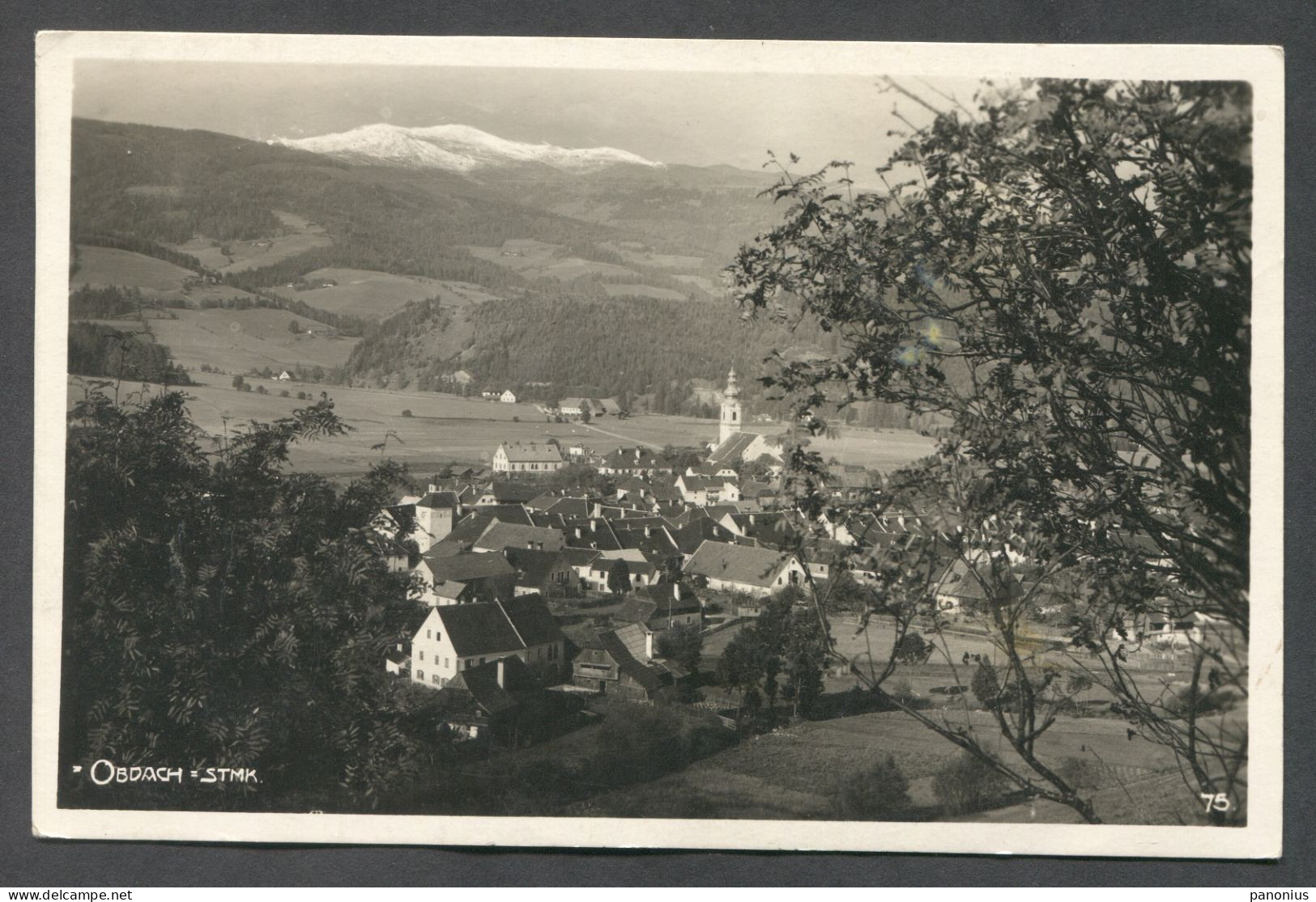 OBDACH  AUSTRIA, Year 1930 - Obdach