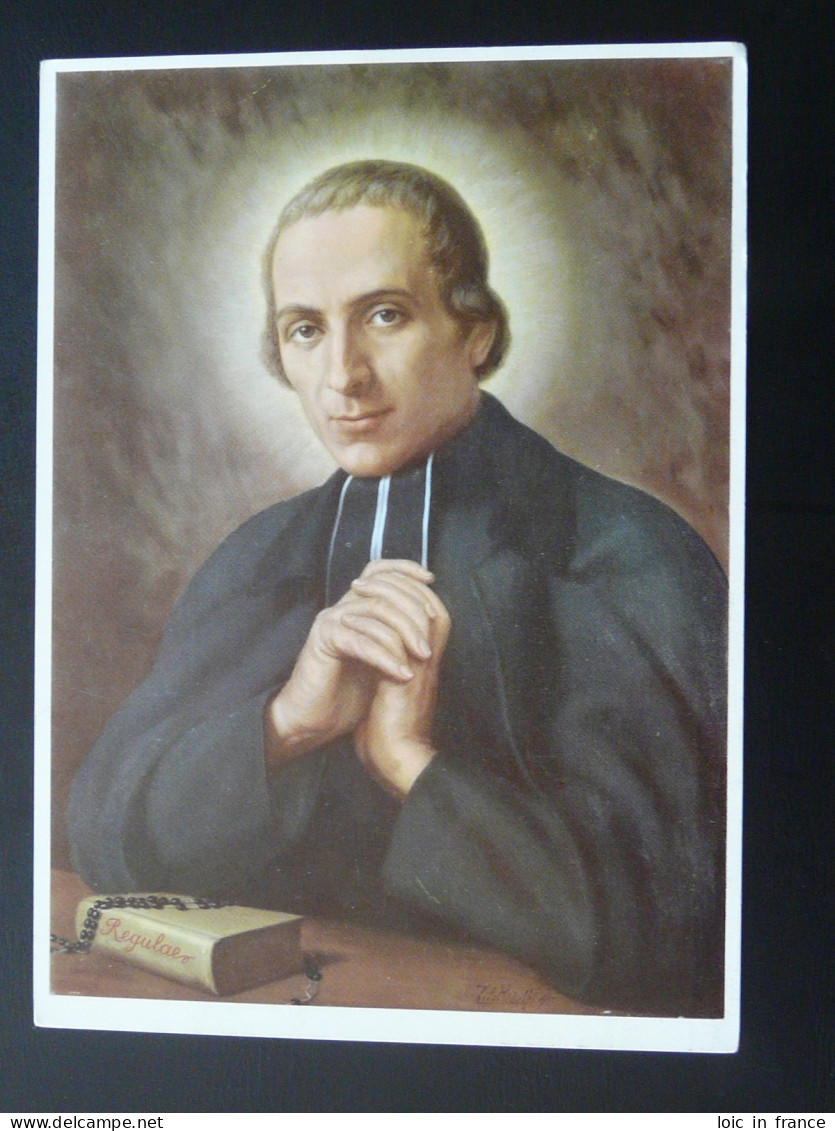 Carte Commemorative Card Marcellin Champagnat Flamme St-Genis Laval 69 Rhone 1989 - Théologiens