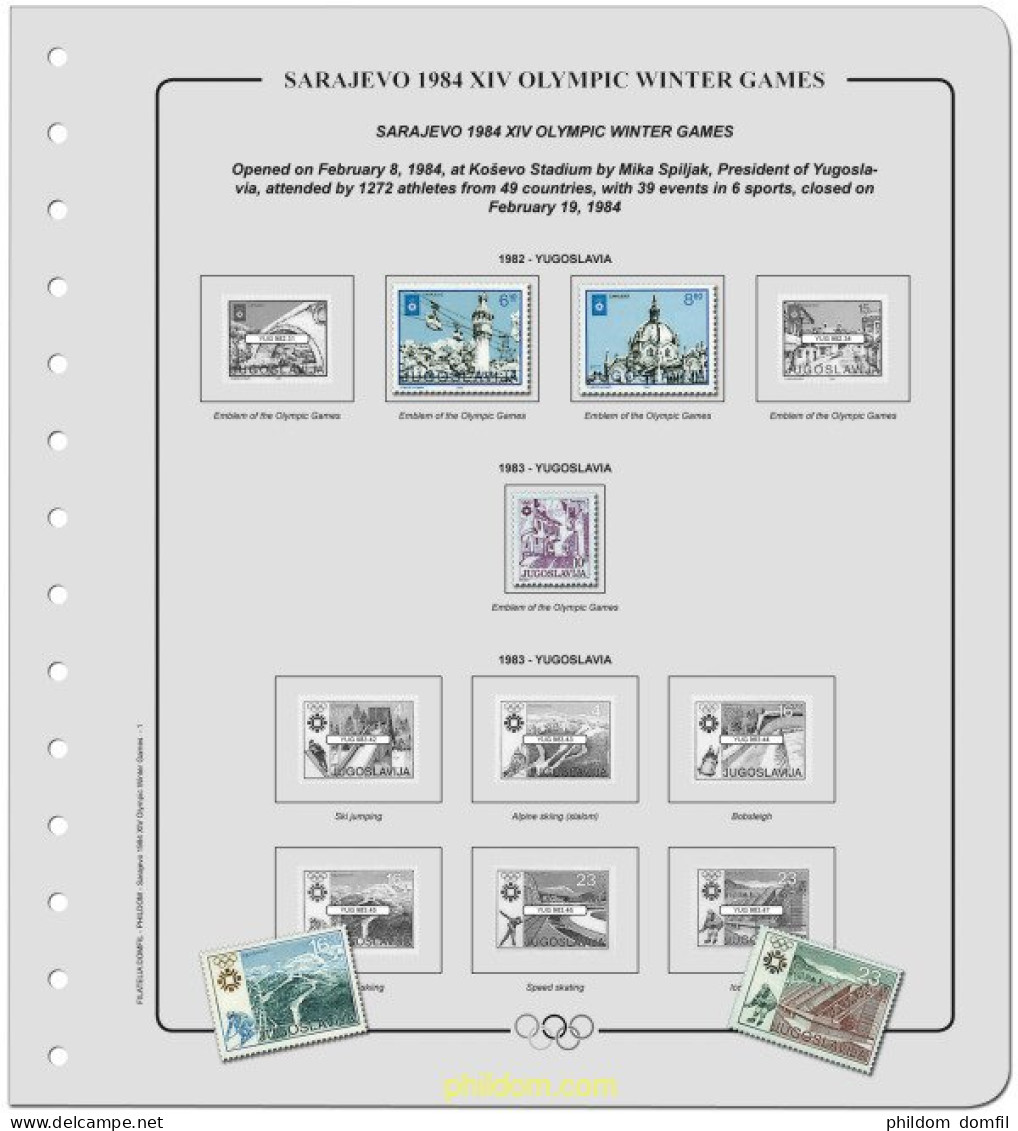 Suplemento Olimpiadas De Invierno 14 Sarajevo 1984. Tomo 1 Montado - Ete 1904: St-Louis