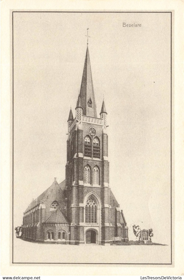 BELGIQUE - Beselare - Église Saint Martinus - Carte Postale Ancienne - Zonnebeke