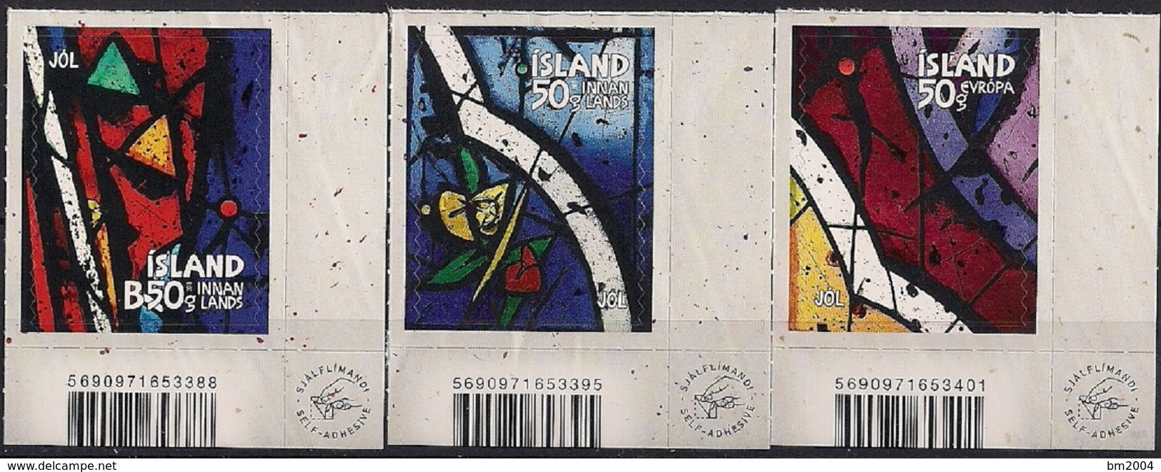 2013 Iceland  Island Mi. 1411-13 **MNH    Weihnachten - Unused Stamps