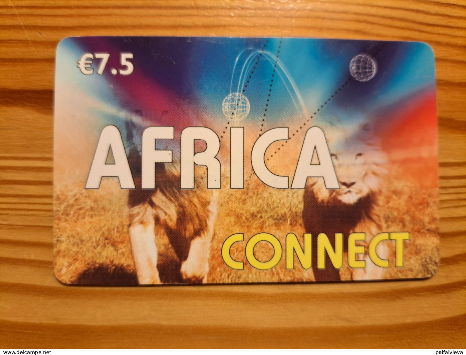 Prepaid Phonecard France, Africa Connect - Lion - Prepaid: Mobicartes