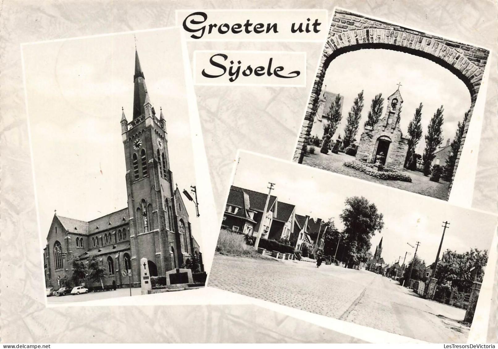 BELGIQUE - Sijsele - Multi-vues - Église - Carte Postale Ancienne - Brugge