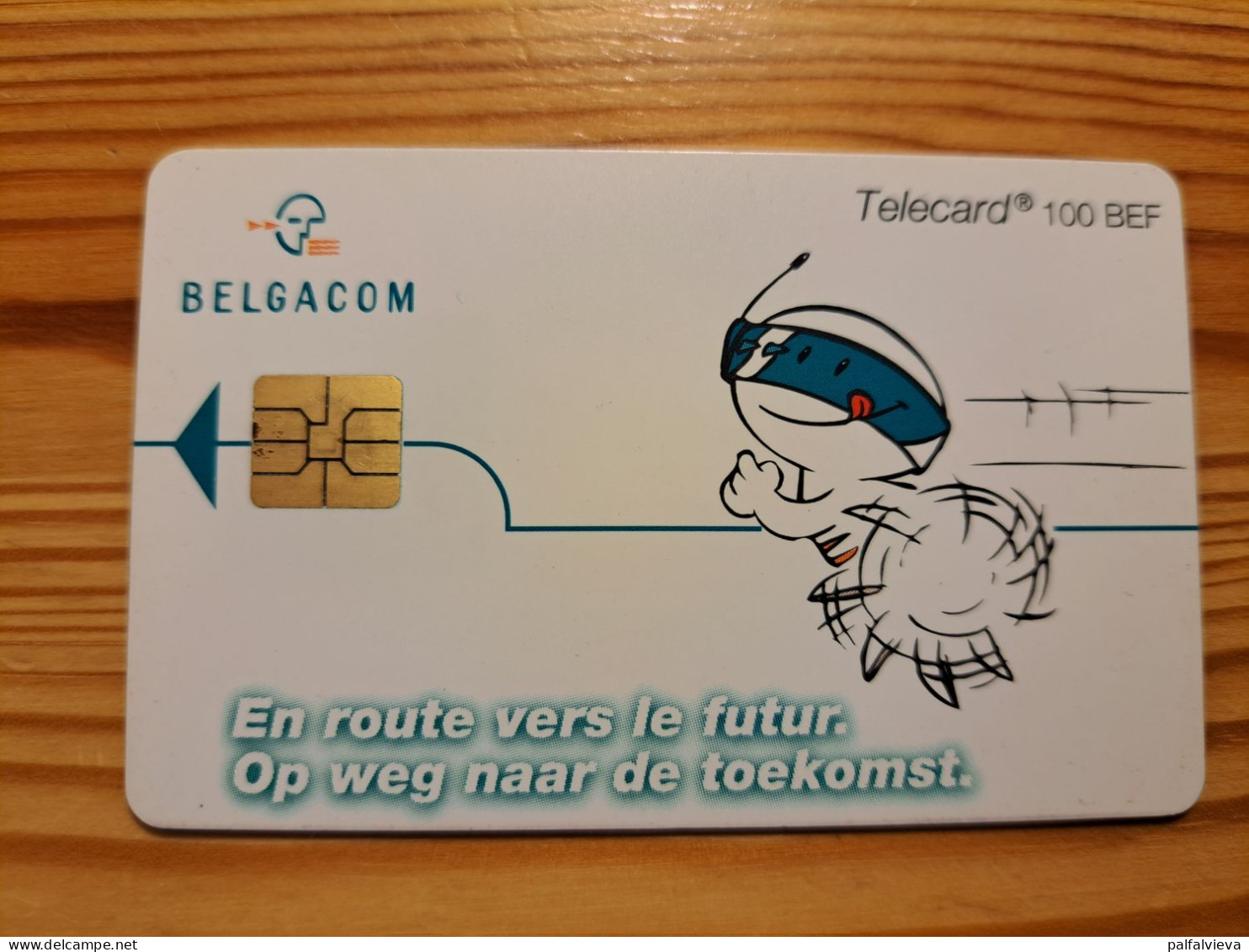 Phonecard Belgium - En Route Vers Le Futur 15.000 Ex. - Mit Chip