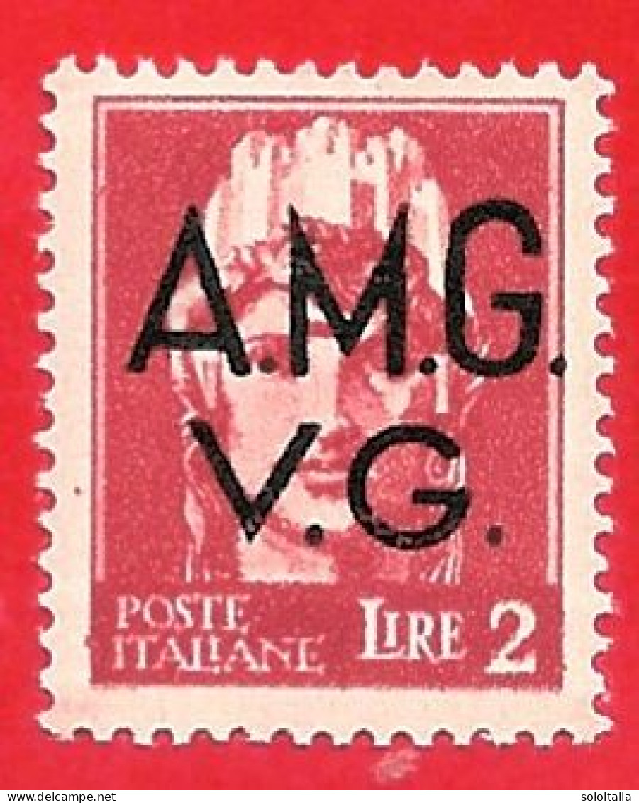 1945/47 (9) AMG V.G. Serie Imperiale Lire 2 - Leggi Il Messaggio Del Venditore - Mint/hinged