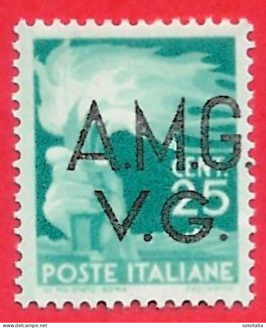 1945/47 (13) AMG V.G. Serie Democratica Cent. 25 Nuovo - Leggi Il Messaggio Del Venditore - Nuovi