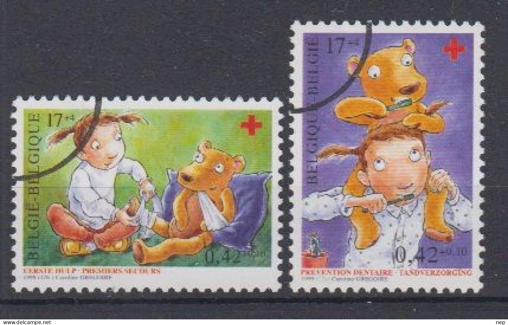 BELGIË - OPB - 1999 - Nr 2851/52 - (Gelimiteerde Uitgifte Pers/Press) - Privat- Und Lokalpost [PR & LO]