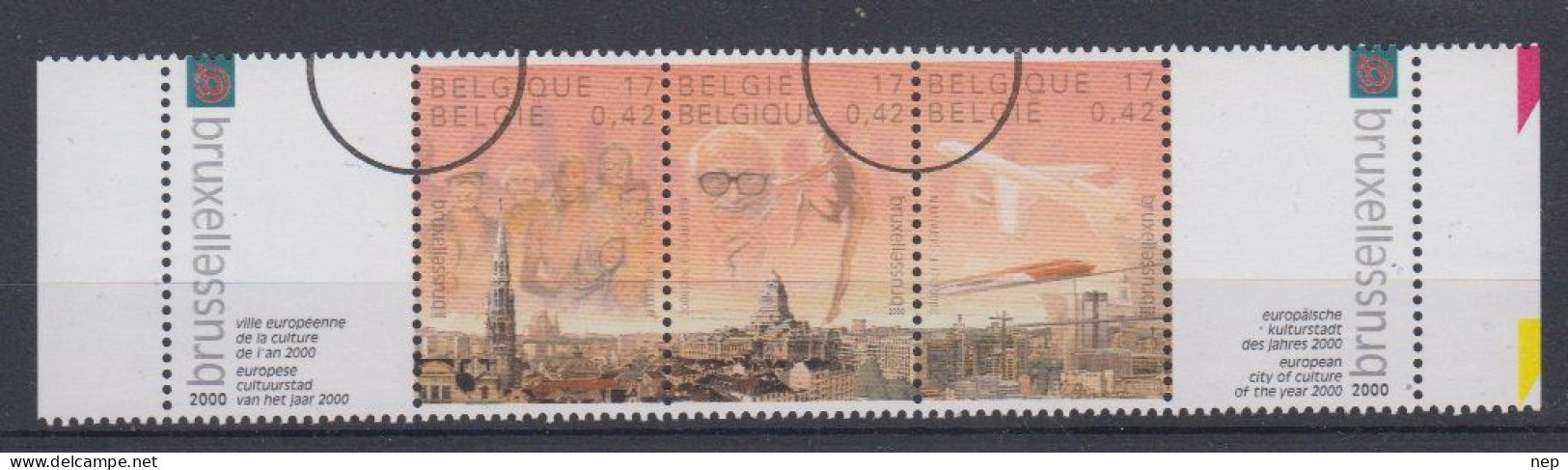 BELGIË - OPB - 2000 - Nr 2882/84 - (Gelimiteerde Uitgifte Pers/Press) - Privées & Locales [PR & LO]