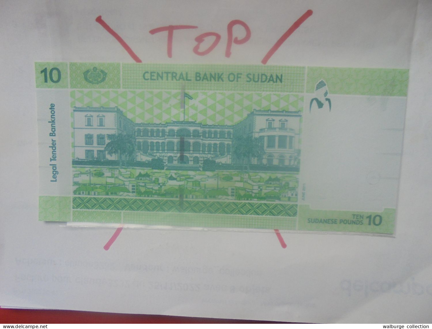 SOUDAN 10 POUNDS 2011 Neuf (B.31) - Sudan