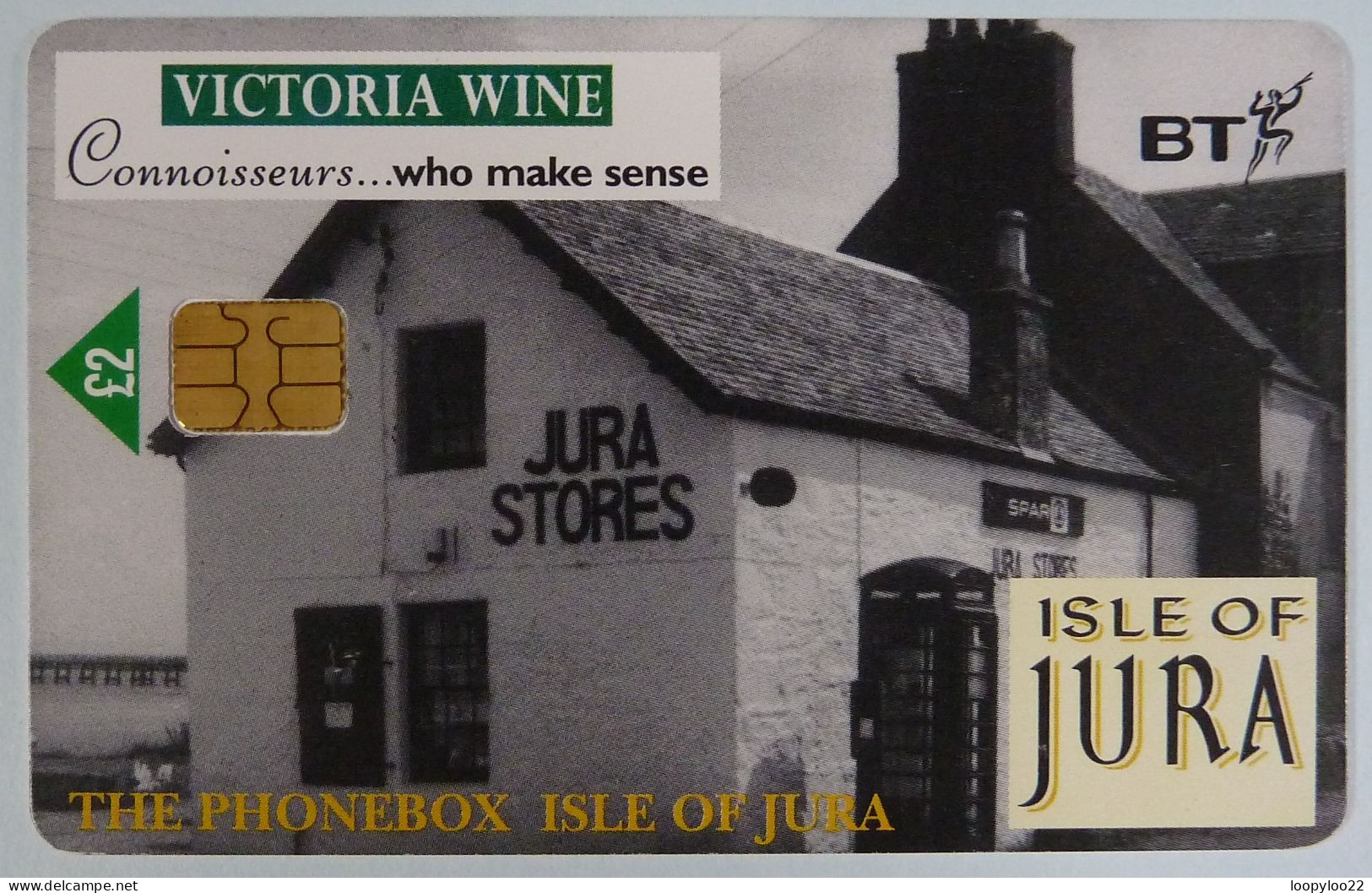 UK - Great Britain - PRO024 - BT Promotional - Victoria Wine - Isle Of Jura - 5210ex - Used - BT Promozionali