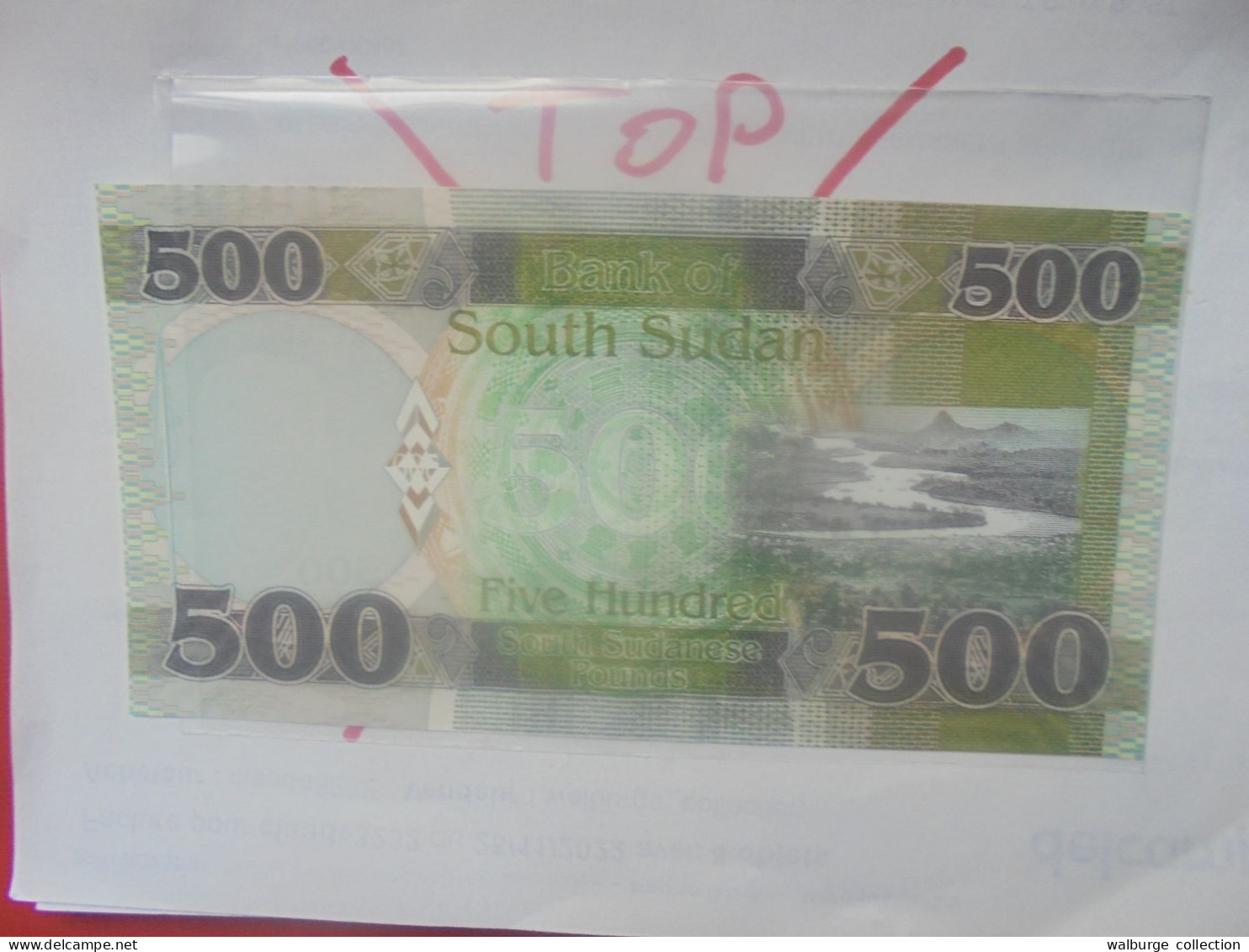 SOUDAN (SUD) 500 POUNDS 2020 Neuf (B.31) - South Sudan