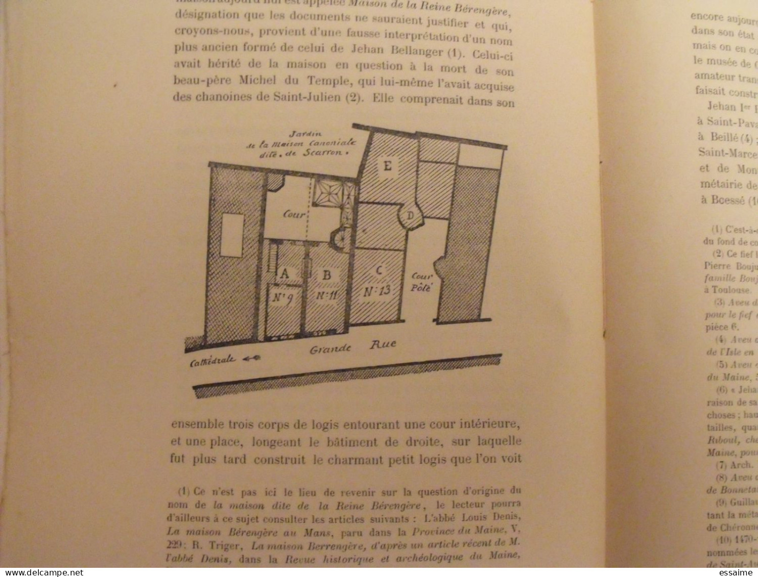 revue historique et archéologique du Maine. année 1903, 1er semestre (3 livraisons). tome LIII. Mamers, Le Mans