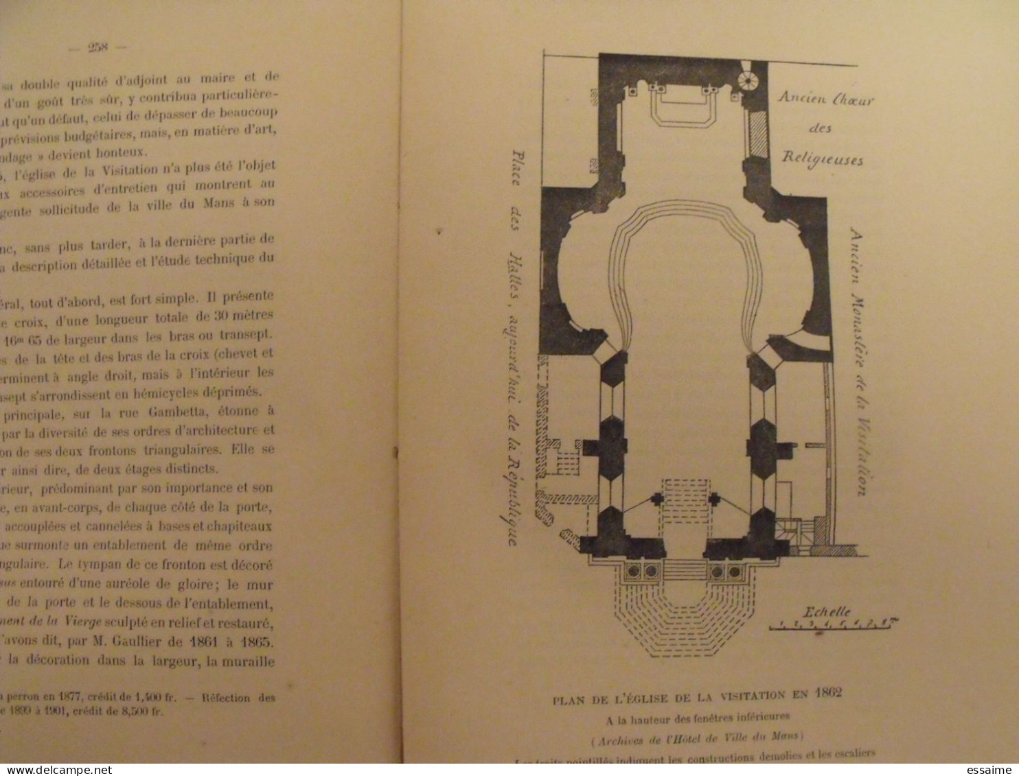 revue historique et archéologique du Maine. année 1903, 1er semestre (3 livraisons). tome LIII. Mamers, Le Mans