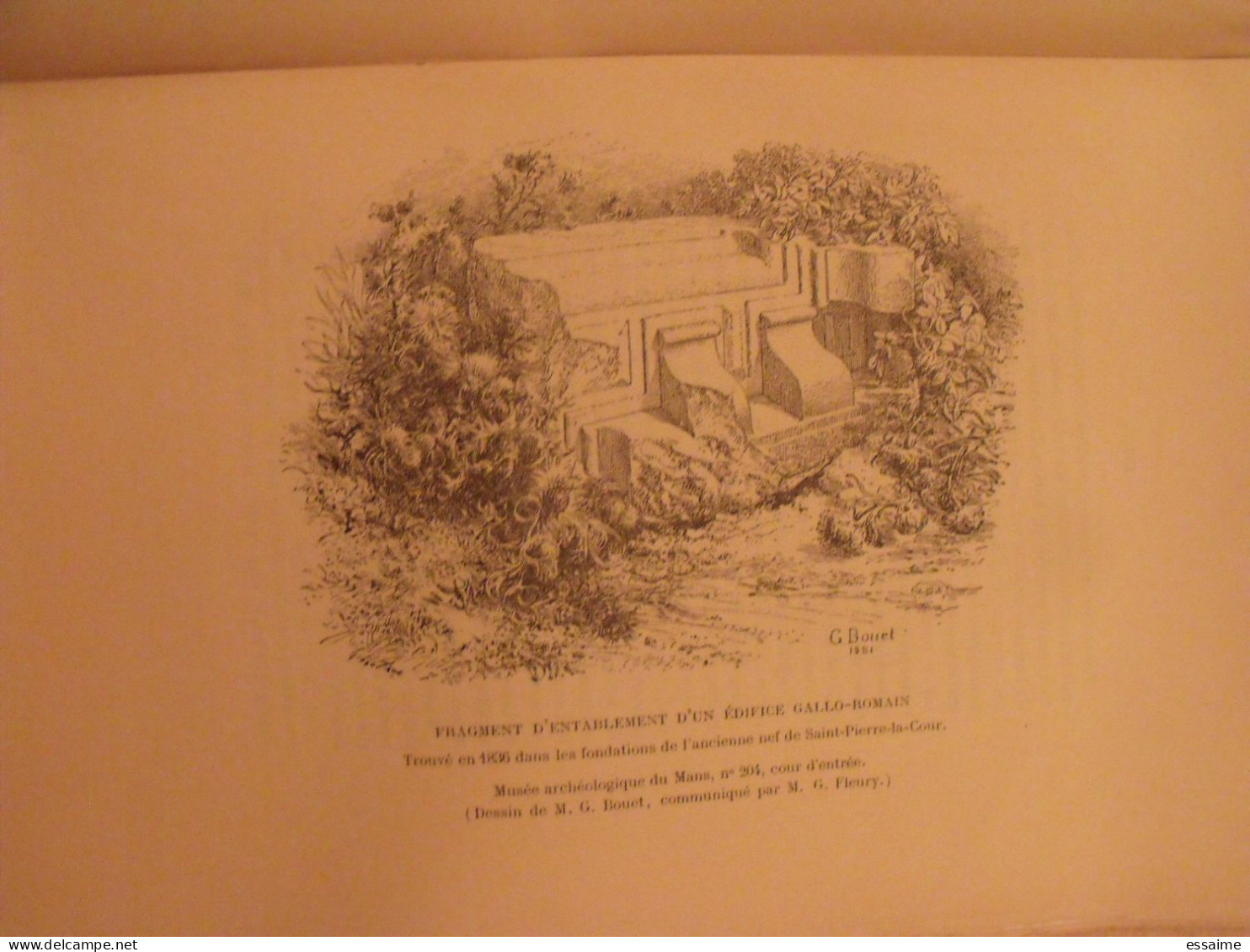 revue historique et archéologique du Maine. année 1903, 2ème semestre (3 livraisons). tome LIV. Mamers, Le Mans