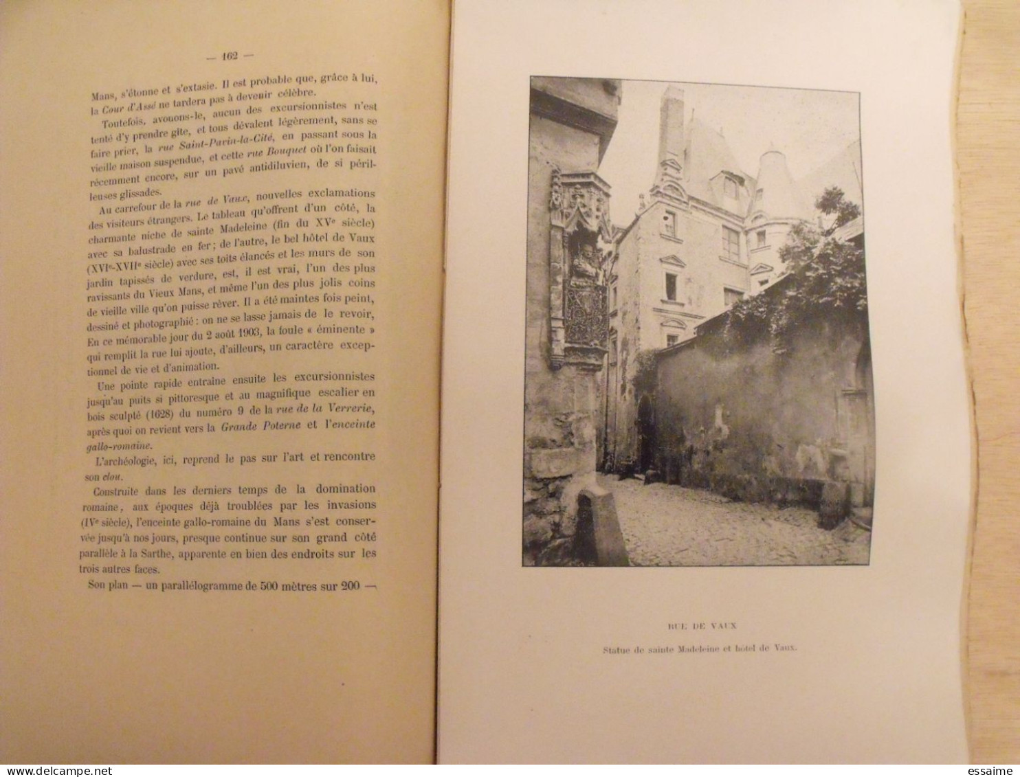 revue historique et archéologique du Maine. année 1903, 2ème semestre (3 livraisons). tome LIV. Mamers, Le Mans