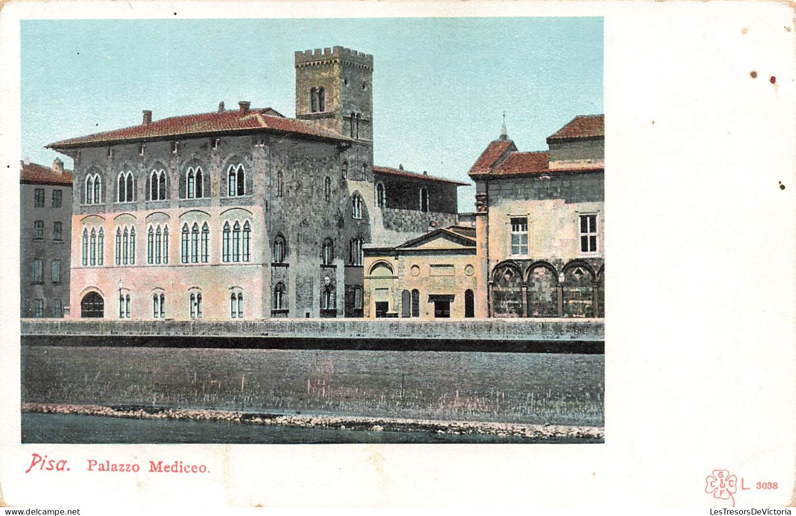 ITALIE - Pisa - Palazzo Mediceo - Colorisé - GCCF - Carte Postale Ancienne - Pisa