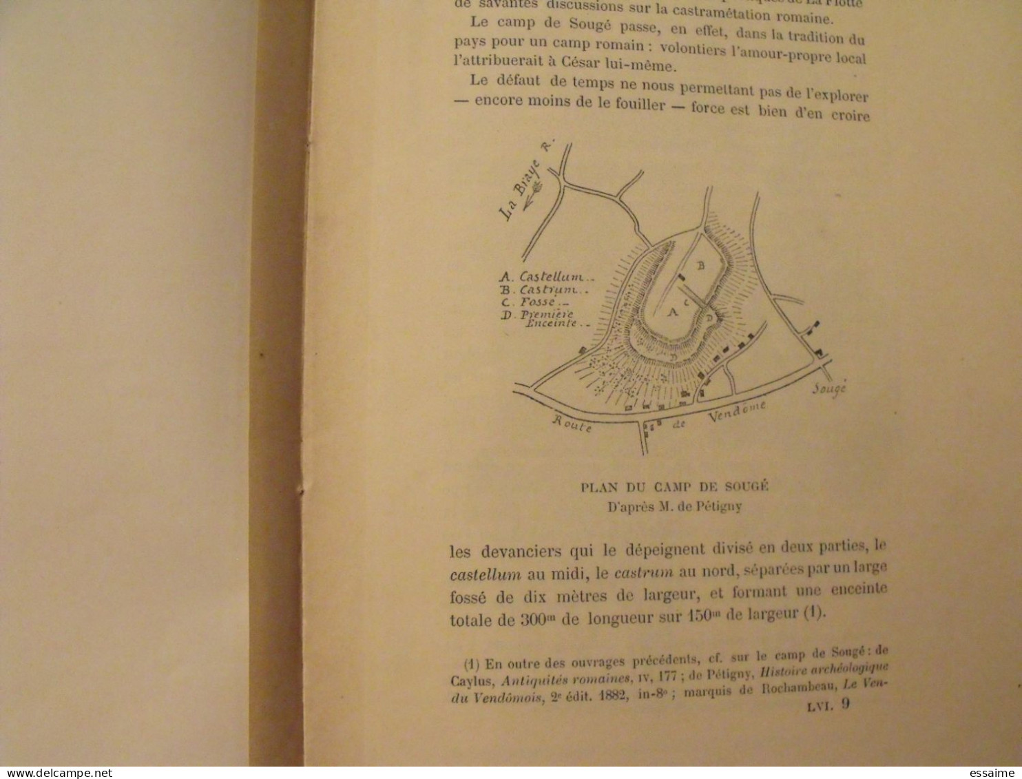 revue historique et archéologique du Maine. année 1904, 2ème semestre (3 livraisons). tome LVI. Mamers, Le Mans