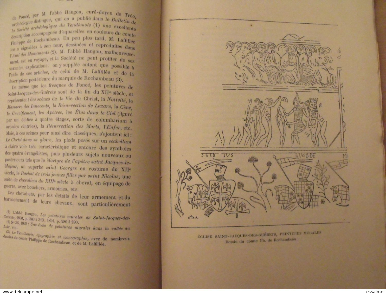 revue historique et archéologique du Maine. année 1904, 2ème semestre (3 livraisons). tome LVI. Mamers, Le Mans