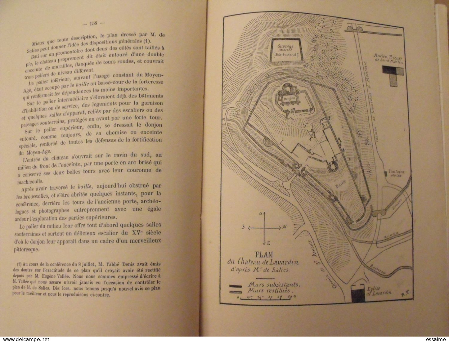 revue historique et archéologique du Maine. année 1904, 2ème semestre (3 livraisons). tome LVI. Mamers, Le Mans