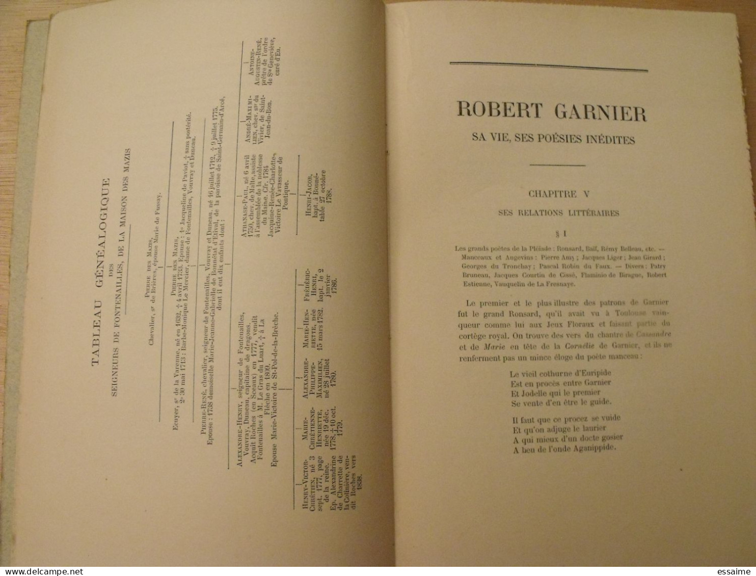 revue historique et archéologique du Maine. année 1904, 2ème semestre (3 livraisons). tome LVI. Mamers, Le Mans