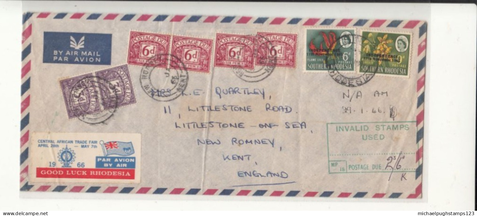 G.B. / Tax / Rhodesia / Airmail / Orchids / Kent / Politics - Autres & Non Classés